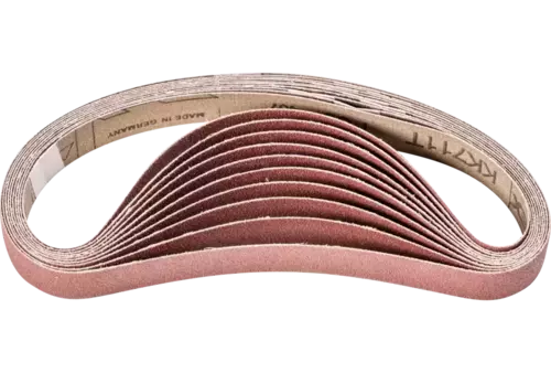 Taśma ścierna BA Korund 20 × 520 mm A80 do uniwersalnego zastosowania ze szlifierką taśmową 1