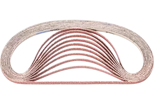 Taśma ścierna BA Korund 6 × 520 mm A40 do uniwersalnego zastosowania ze szlifierką taśmową 1