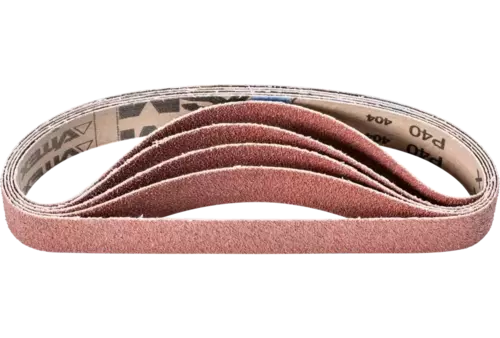 Taśma ścierna BA Korund 30 × 533 mm A40 do uniwersalnego zastosowania ze szlifierką taśmową do szlifowania rur 1