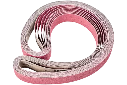 Taśma ścierna z ziarnem ceramicznym BA 50 × 2000 mm CO36 do usuwania maksymalnej ilości materiału na stali szlifierką taśmową 1
