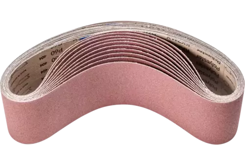 Taśma ścierna BA Korund 100 × 920 mm A60 do uniwersalnego zastosowania ze szlifierką taśmową 1