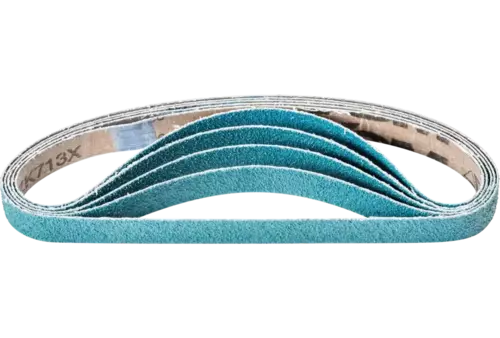 Taśma ścierna cyrkon BA 20 × 520 mm Z40 do szlifu zgrubnego za pomocą szlifierki taśmowej 1