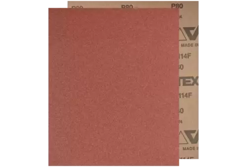 Papier ścierny na płótnie Korund 230 × 280 mm BG BR A80 do stali przy bardzo wymagającej obróbce 1
