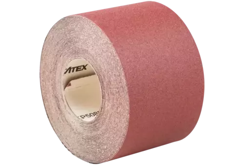 Rolka ścierna, papier SBR-P Korund szerokość 115 mm × długość 25 m A80 zastosowanie uniwersalne 1