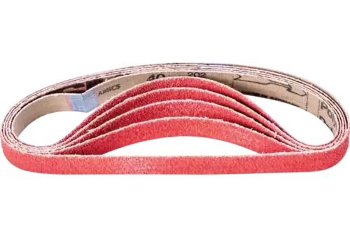 Taśma ścierna z ziarnem ceramicznym BA 20 × 520 mm CO-COOL40 do szlifowania stali nierdzewnej szlifierką taśmową 1