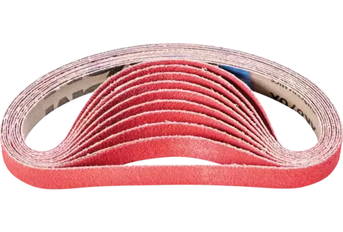 Taśma ścierna z ziarnem ceramicznym BA 20 × 520 mm CO-COOL60 do szlifowania stali nierdzewnej szlifierką taśmową 1