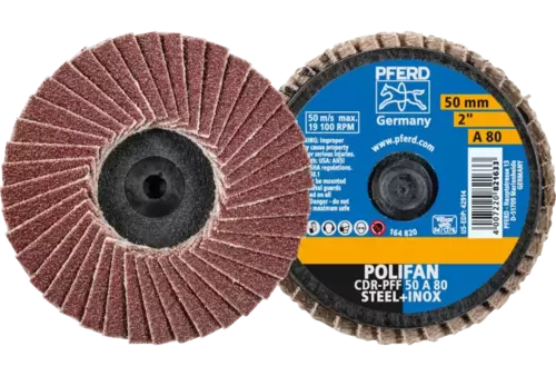 COMBIDISC Mini-POLIFAN Korund CDR Ø 50 mm A80 do zastosowań uniwersalnych 1