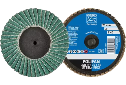 COMBIDISC Zirkon Mini-POLIFAN CDR Ø 75 mm Z40 do stali hartowanej 1
