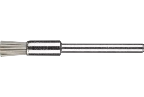 Miniaturowa szczotka-pędzelek PBU Ø5 mm trzpień Ø3 mm włókno diamentowe Ø0,40 ziarno 400 1