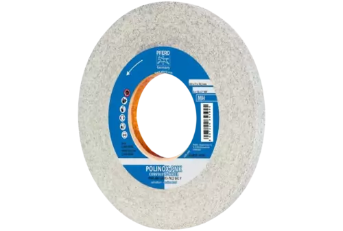 Krążek z nawiniętą włókniną POLINOX PNK Ø 200 × 13 mm do otworu Ø 76,2 mm średnio twardy SIC drobnoziarnisty do... 1
