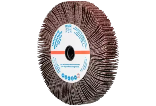 Ściernica listkowa do szlifierki kątowej FR WS Ø 125 × 20 mm 5/8-11 A40 do uniwersalnego zastosowania 1