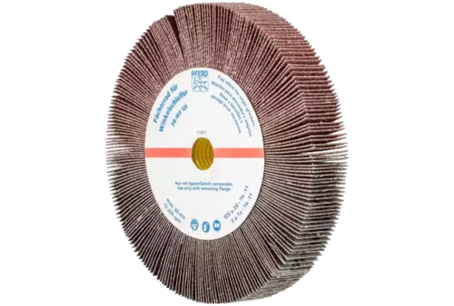 Ściernica listkowa do szlifierki kątowej FR WS Ø 125 × 20 mm 5/8-11 A80 do uniwersalnego zastosowania 1
