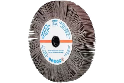 Ściernica listkowa do szlifierki kątowej FR WS Ø 125 × 20 mm 5/8-11 A320 do uniwersalnego zastosowania 1