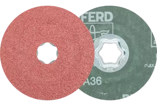 Tarcza fibrowa korund COMBICLICK Ø100 mm A36 do zastosowań uniwersalnych 1