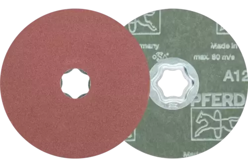 Tarcza fibrowa korund COMBICLICK Ø 115 mm A120 do zastosowań uniwersalnych 1