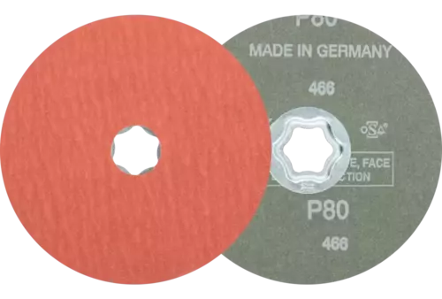 Tarcza fibrowa COMBICLICK korund Ø 125 mm A-COOL80 do stali szlachetnej 1