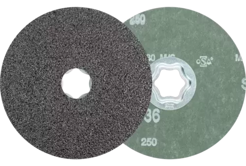 Tarcza fibrowa COMBICLICK SiC Ø115 mm SIC36 do twardych metali nieżelaznych 1