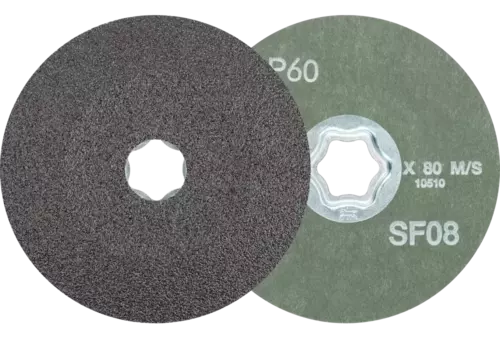 Tarcza fibrowa COMBICLICK SiC Ø115 mm SIC60 do twardych metali nieżelaznych 1
