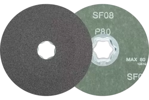 Tarcza fibrowa COMBICLICK SiC Ø115 mm SIC80 do twardych metali nieżelaznych 1