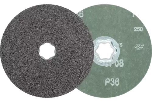 Tarcza fibrowa COMBICLICK SiC Ø 125 mm SIC36 do twardych metali nieżelaznych 1