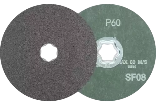 Tarcza fibrowa COMBICLICK SiC Ø 125 mm SIC60 do twardych metali nieżelaznych 1