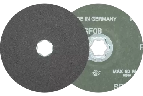 Tarcza fibrowa COMBICLICK SiC Ø 125 mm SIC120 do twardych metali nieżelaznych 1