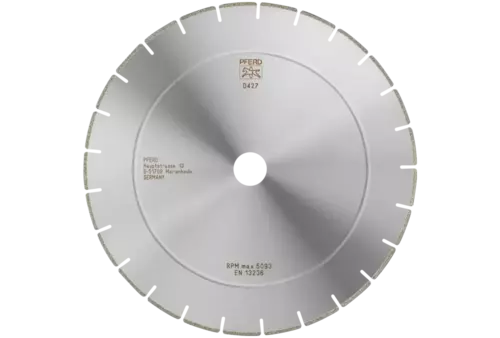 Diamentowa ściernica do przecinania D1A1R 300 × 2,5 × 30,0 mm D427 (zgrubna) segmentowana do TWS/CFRP 1