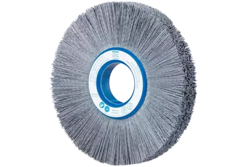 SZCZOTKI KOMPOZYTOWE tarczowe FLEX RBUP Ø 200 x 25 x 50,8 mm włókno SiC do otworu Ø 0,55 mm, ziarno 320, stacjonarne 1