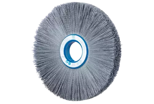 SZCZOTKI KOMPOZYTOWE tarczowe FLEX RBUP Ø 250 × 25 × 50,8 mm włókno SiC do otworu Ø 0,55 mm, ziarno 320, stacjonarne 1