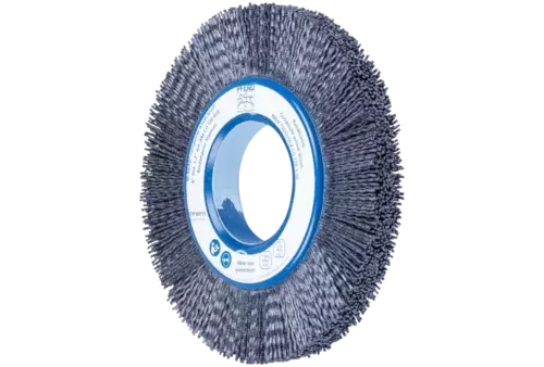SZCZOTKI KOMPOZYTOWE tarczowe RBUP Ø 150 x 13 x 50,8 mm włókno ceramiczne do otworu Ø 1,10 mm, ziarno 120, stacjonarne 1
