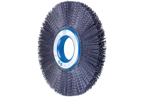 SZCZOTKI KOMPOZYTOWE tarczowe FLEX RBUP Ø 200 x 13 x 50,8 mm włókno ceramiczne Ø 1,10 mm, ziarno 120, stacjonarne 1