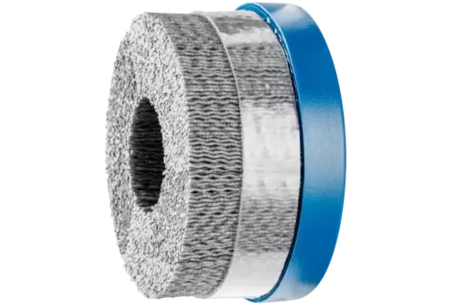 SZCZOTKI KOMPOZYTOWE talerzowe DBUR Ø 100 x 22,2 mm włókno SiC do otworu Ø 1,10 mm, ziarno 120, stacjonarne 1