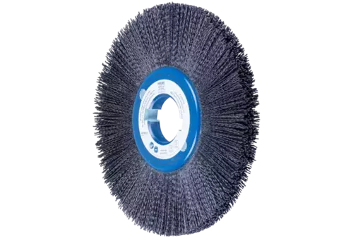 SZCZOTKI KOMPOZYTOWE tarczowe FLEX RBUP Ø 250 × 13 × 50,8 mm włókno ceramiczne Ø 1,10 mm, ziarno 80, stacjonarne 1