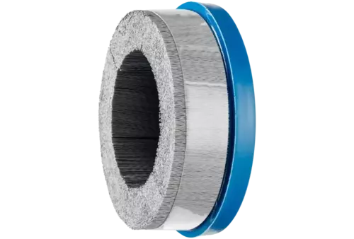 SZCZOTKI KOMPOZYTOWE talerzowe DBUR Ø 150 × 22,2 mm włókno SiC do otworu Ø 0,55 mm, ziarno 320, stacjonarne 1