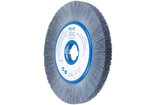 SZCZOTKI KOMPOZYTOWE tarczowe FLEX RBUP Ø 300 × 13 × 50,8 mm włókno SiC do otworu Ø 0,55 mm, ziarno 320, stacjonarne 1
