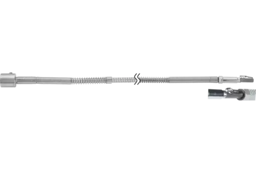 Wałek giętki BW 6 Z DIN10/DPF bez uchwytu 24 000–11 000 obr./min / 1460–600 W 1