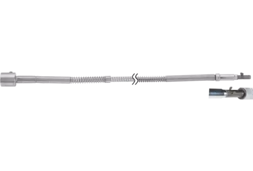Wałek giętki BW 6 Z DIN10/SRF bez uchwytu 24 000–11 000 obr./min / 1460–600 W 1