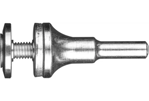 Trzpień mocujący do krążków ściernych otwór 10 mm trzpień Ø8 mm zakres mocowania 6–20 mm 1