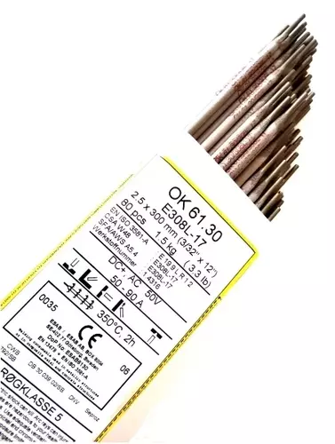 Elektroda rutylowo-kwaśna do stali nierdzewnej OK 61.30 ø3,2x350mm 1,7 kg 47 szt ESAB  1