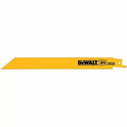 Brzeszczot bagnetowy do cięcia metalu 14z, długość 203mm DeWALT DT2323 opakowanie 100szt. 1