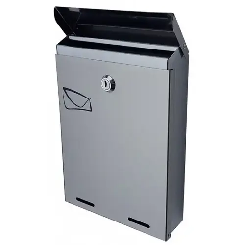 Skrzynka na listy 260x180x55 YORK-YN INOX/LAKIER  1