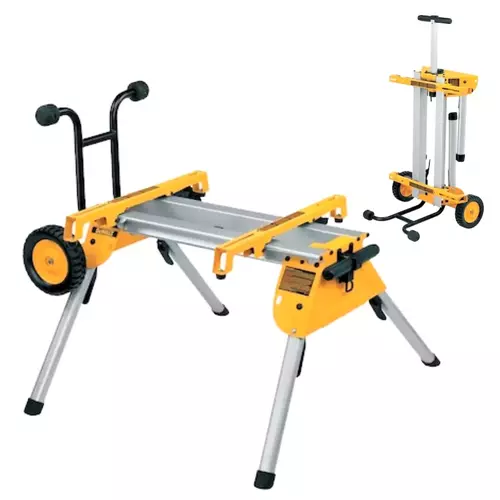 Stanowisko robocze z kółkami do pilarki stołowej DE7400 1
