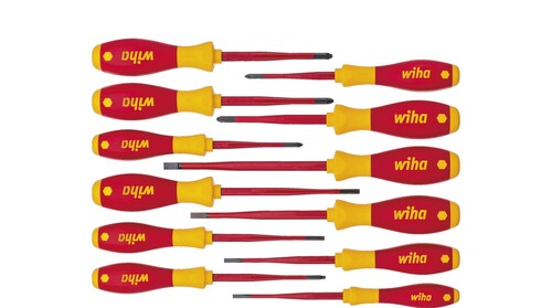 Wiha Zestaw wkrętaków SoftFinish electric 12-cz. 1000V 1