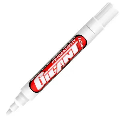 Marker GIGANT Permanent Kamet BIAŁY 1