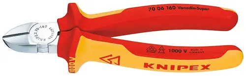 Szczypce tnące boczne 140 mm 1000V chrom KNIPEX 1