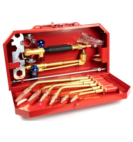 Palnik uniwersalny PU-216A/Y12 PERUN komplet w kasecie acetylen-tlen 1