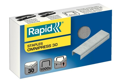 Zszywki Rapid Omnipress 30 1000 szt 1