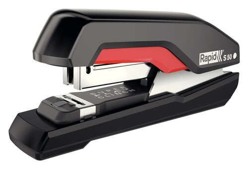Zszywacz biurowy Rapid Supreme S50 czarno-czerwony 1