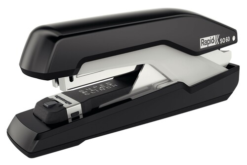 Zszywacz biurowy Rapid Supreme Omnipress SO60 czarno-szary 1