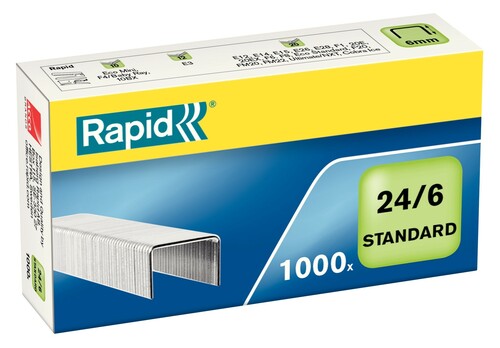 Zszywki Rapid Standard 24/6 1M 1000 szt 1